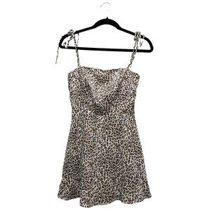 Polly Women's Leopard - Brown and Tan Dress - Size 4